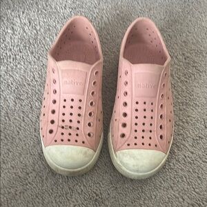 Native Kids Pink Slip-On Shoes